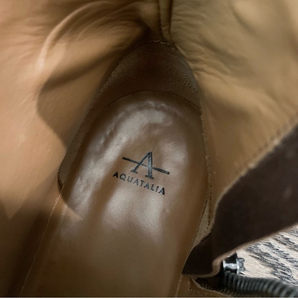 Aquatalia Men’s Leaston Suede Boot (Chestnut) Size 8.5 - Picture 11 of 13